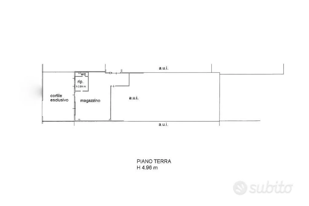 Plaan - Warehouse with Showroom near Brescia