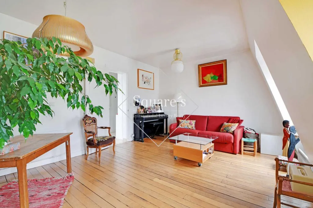 Séjour - Appartement Triplement Exposé au Jardin des Plantes