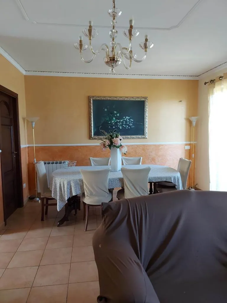 Salle à manger - Semi-detached Villa with Panoramic Views in Messina