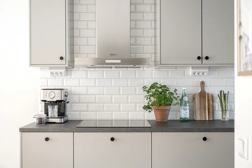 Cuisine - Apartment with South-Facing Balcony in Skåne