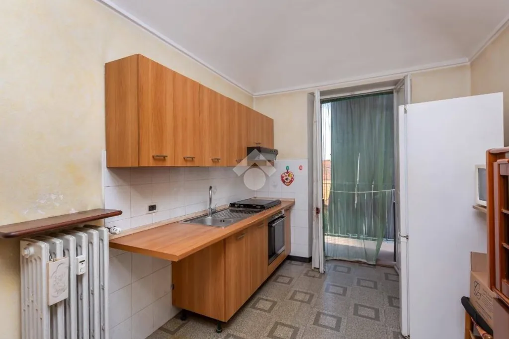 Kitchen - Trilocale with Balcony in Torino