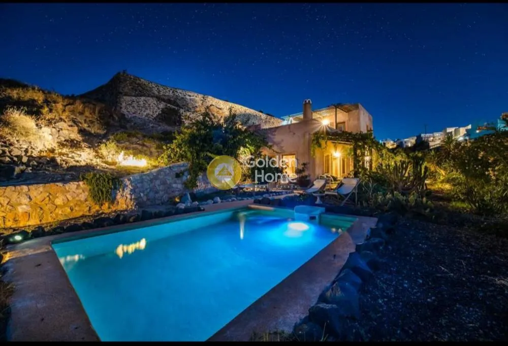 Bassein - Luxury Villa with Sea View in Santorini