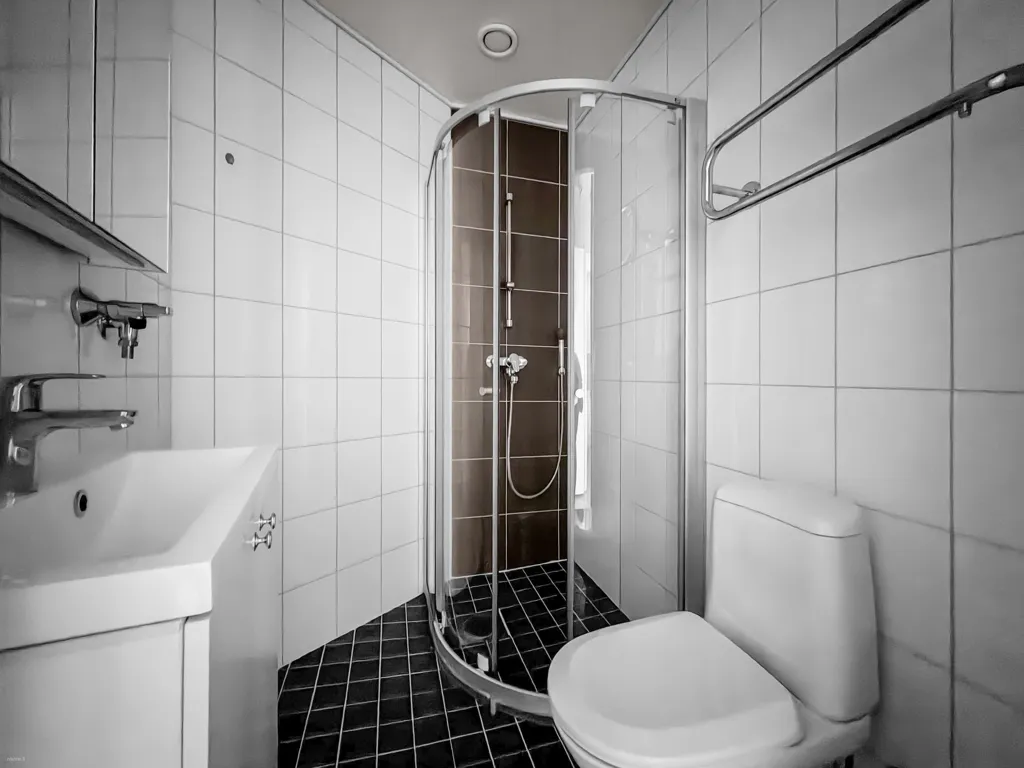 Salles de bain - Bright Two-Bedroom Apartment with Sea View in Ullanlinna