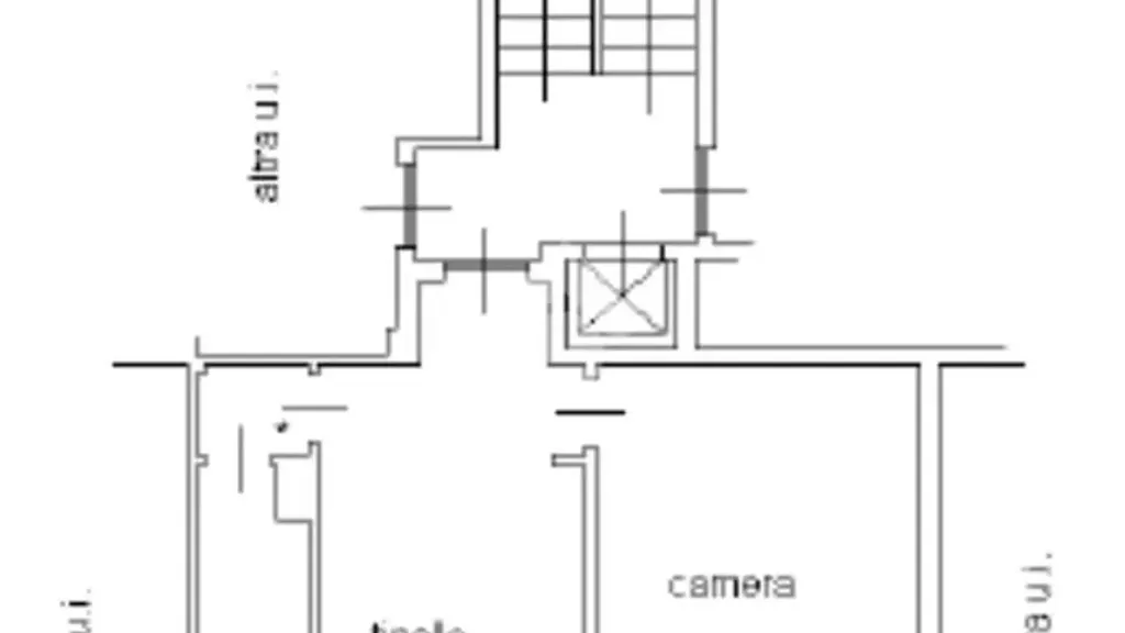 Plan - Rustic 2-Bed Flat with Balcony in Torino