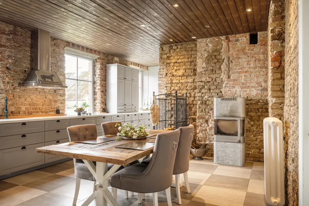 Salle à manger - Historic Rectory with Equestrian Centre in Skåne