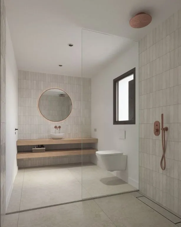 Bathrooms - New Build Villa with Pool in Alcalalí, Valencia