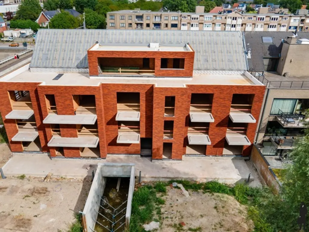 Vue aérienne - Penthouse avec Terrasse Ouest à Boom