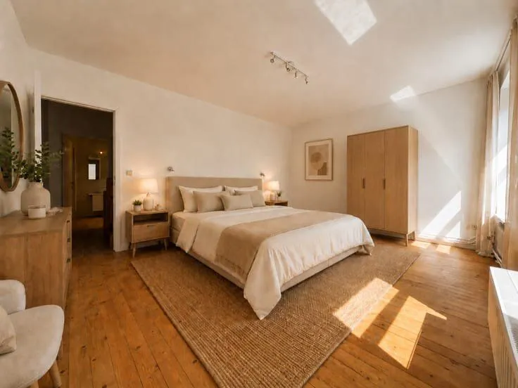 Chambres - Appartement Rénové 3 Chambres au Centre de Perwez