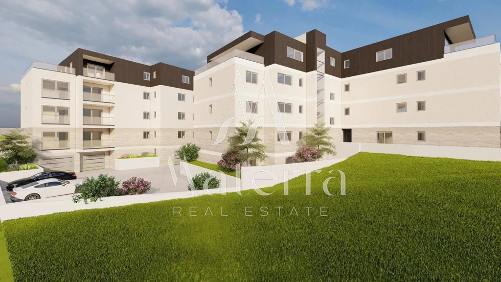 Vue aérienne - Luxury Apartment with Sea View in Primošten