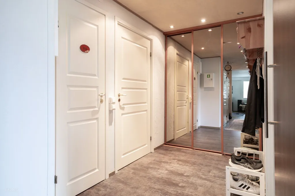 Entrée - Three-Room Flat with South-Facing Terrace in Oulu