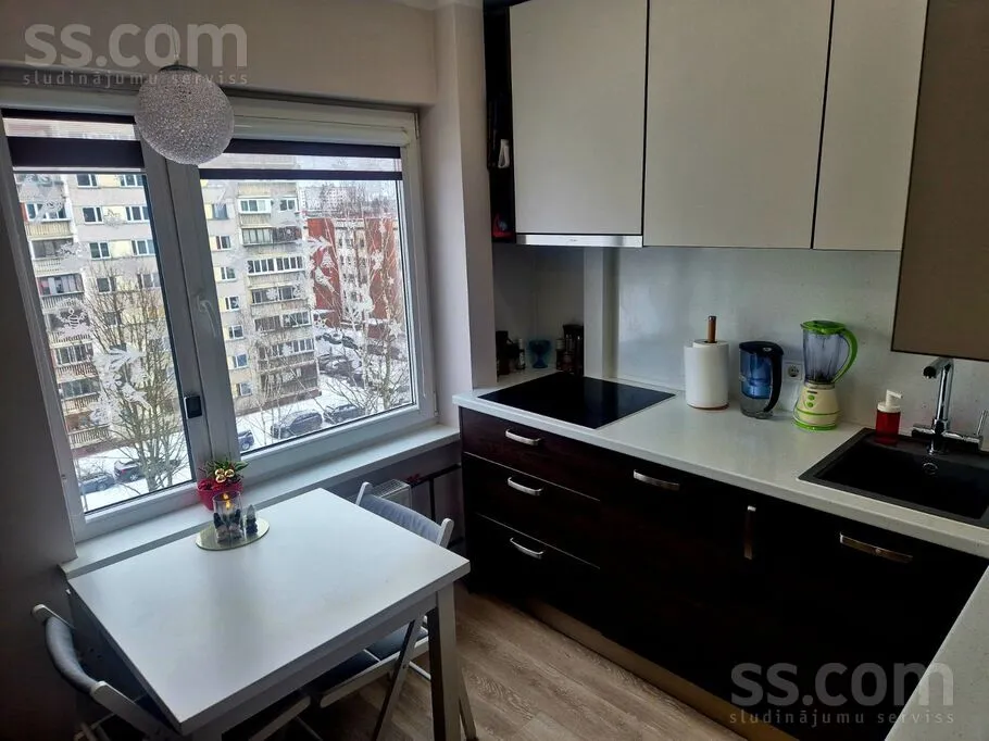 Cuisine - Renovated 2-Bedroom Flat in Purvciems