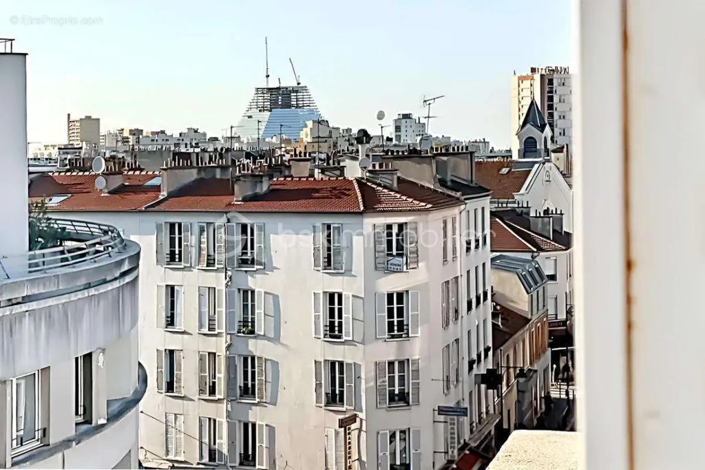 Balcon - Appartement ensoleillé avec Vue Dégagee à Malakoff