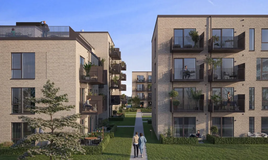 3-Bed Apartment with Private Terrace in Aalborg SØ