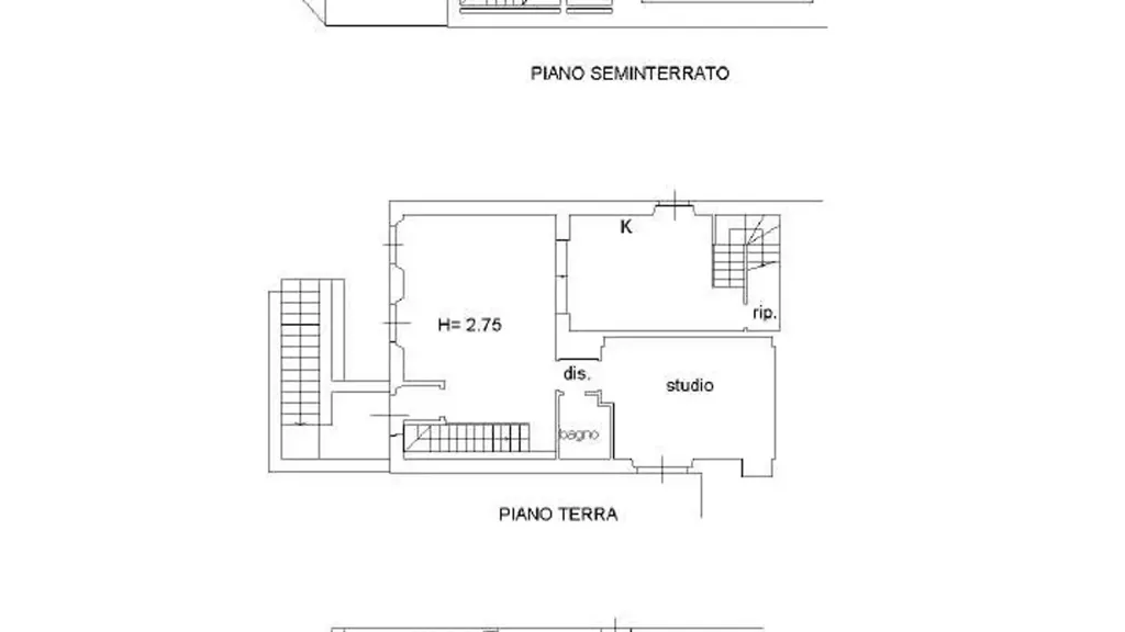 Plan - Rustic Stone Cottage with Garden in San Casciano