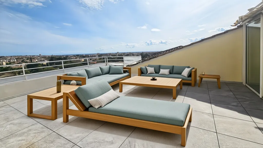 Terrass - Apartment with Panoramic Sea View in Fréjus