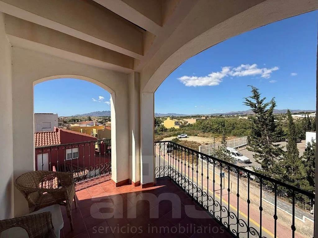 Balcony - Penthouse with Pool in Vera Ciudad