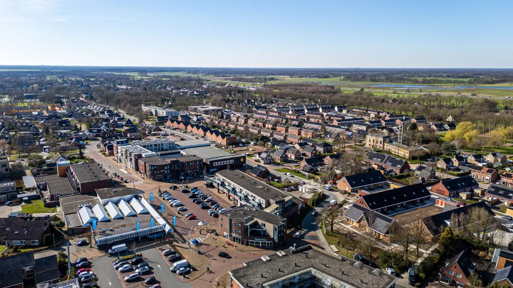 Vista aerea - Apartment with Rooftop Terrace in Marum Centre