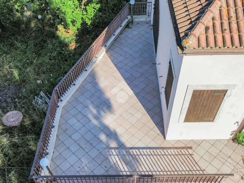 Aerial - Villa with Lake View in Bracciano