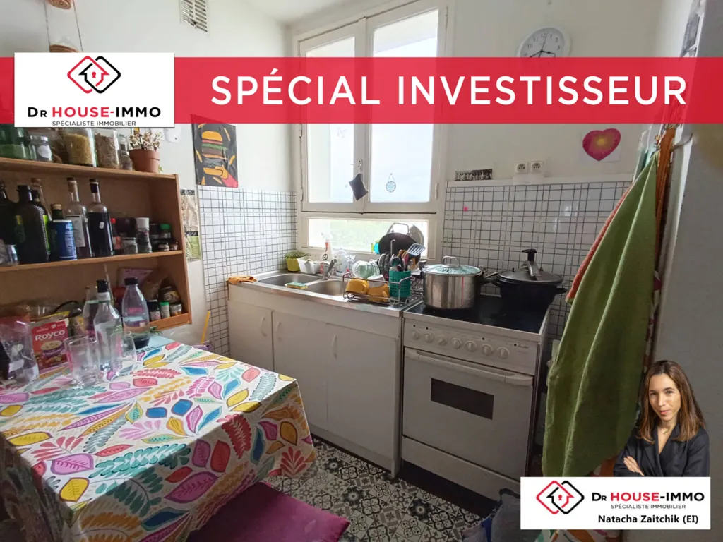 Cuisine - Appartement 4 Pièces avec Loggia à Saint-Brieuc