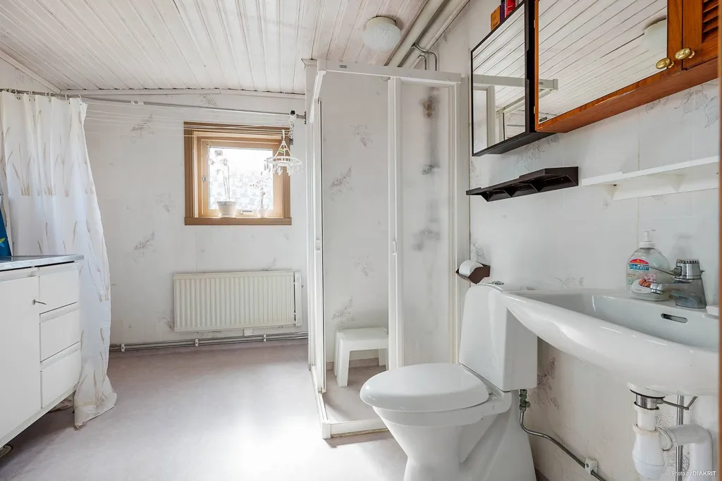 Bathrooms - Cottage with Boathouse on Bolmsö