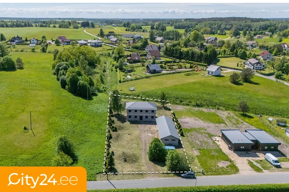 Vue aérienne - New-Build House with Large Land Plot in Ragana
