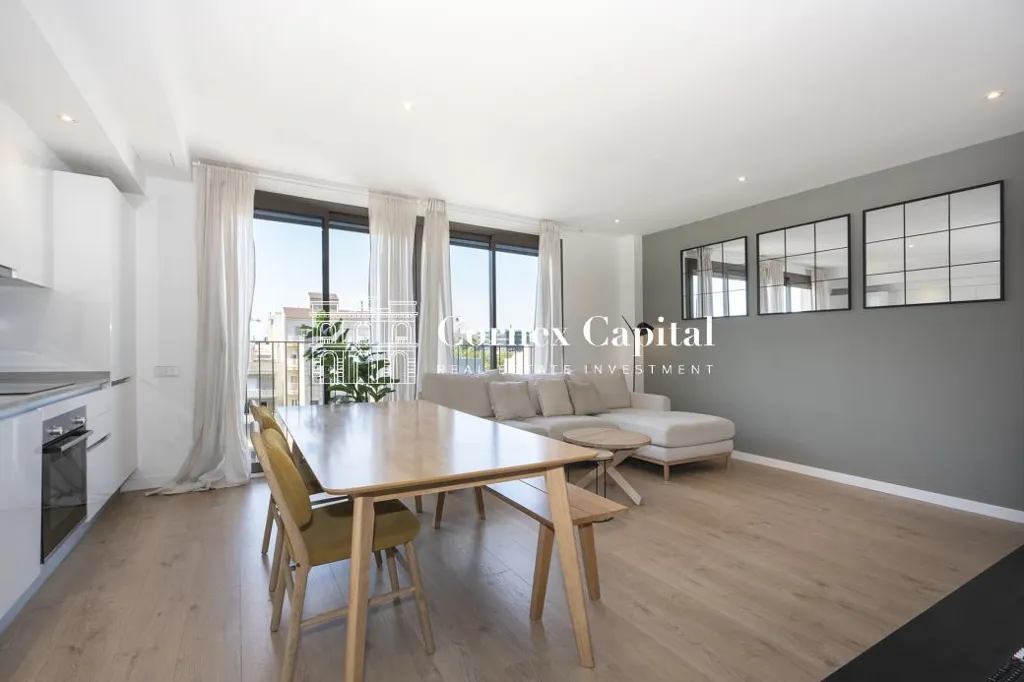 Söögituba - Apartment with Pool in Poblenou, Barcelona