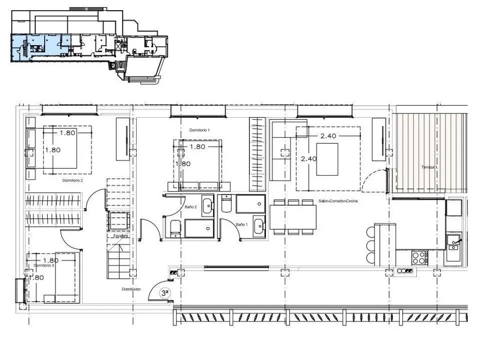 Plan - Luxury Penthouse with Pool in Gavà