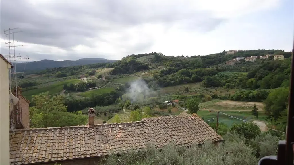 Terrass - Stone Cottage with Panoramic View in Gambassi Terme