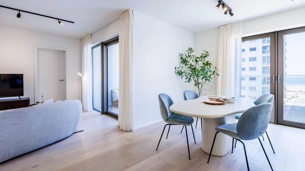 Salle à manger - Appartements Moderne avec Vue Mer à Ostende