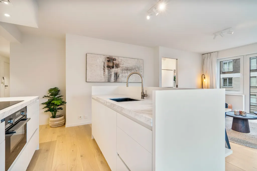 Köök - Turnkey Corner Flat in Knokke Centre