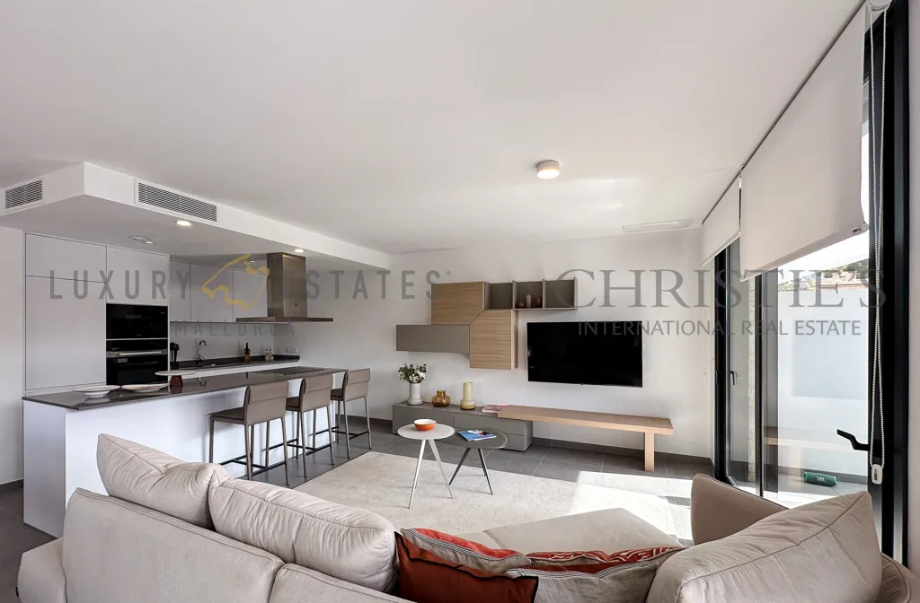 Soggiorno - New Duplex with Pool in Cala Ratjada