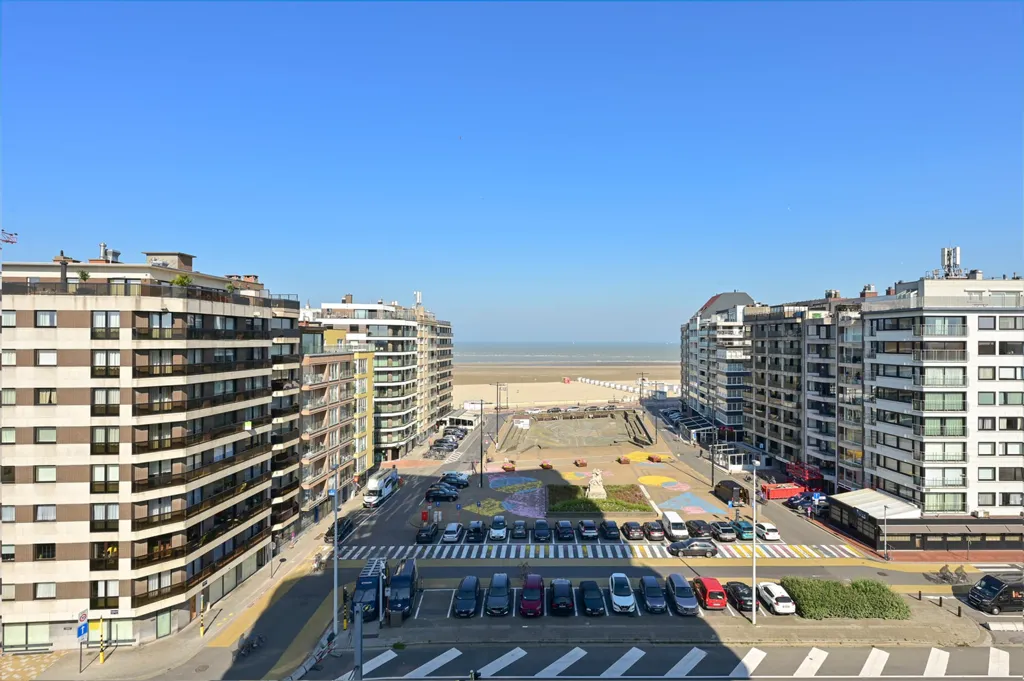 Balcon - Duplex avec Vue Panoramique sur la Mer à Heist