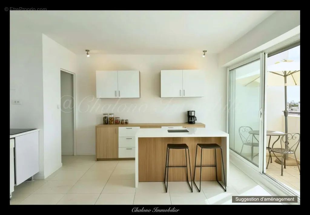 Cuisine - Duplex avec Vue Port au Cap d'Agde