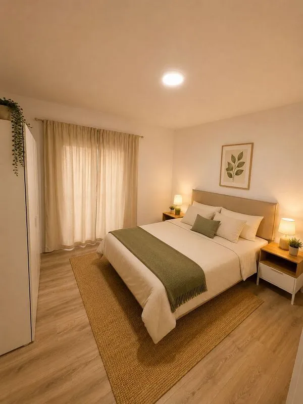 Chambres - Furnished Flat in Santa Rita, Alcoy