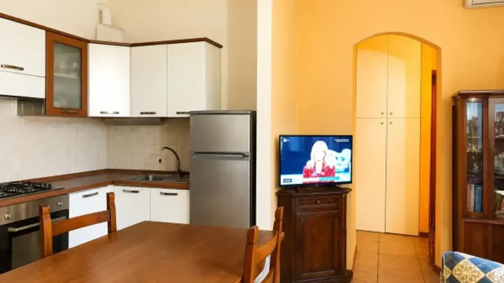 Köök - Rustic-Style Apartment with Terraced View in Perugia