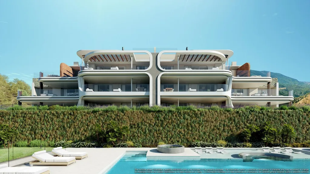 Bassein - Energy-Efficient Apartment with Pool in Benahavís