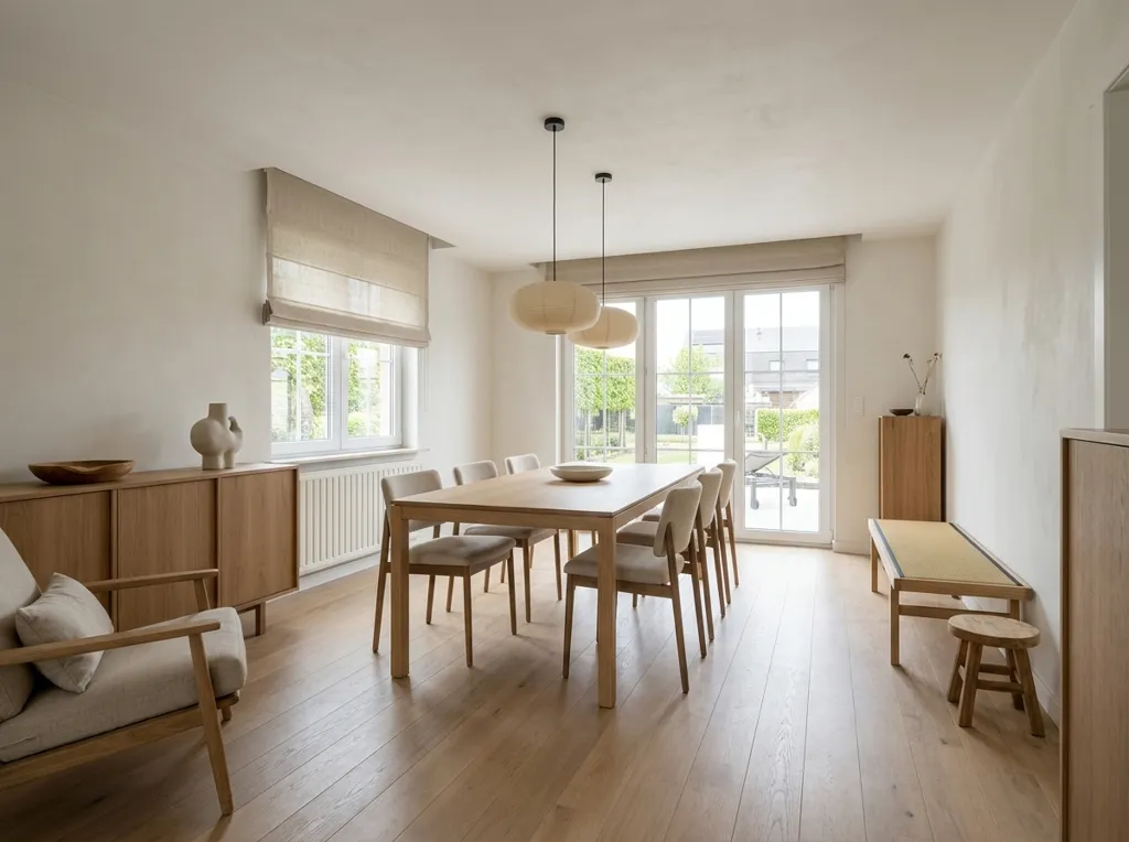 Salle à manger - Half-ouverte Bébouwée avec Jardin à Kuringen