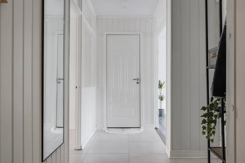 Entrée - Renovated Flat with Balcony in Kristinehamn