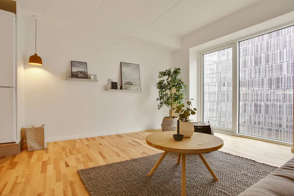 Séjour - 2-Bedroom Apartment with Harbour View in Aalborg