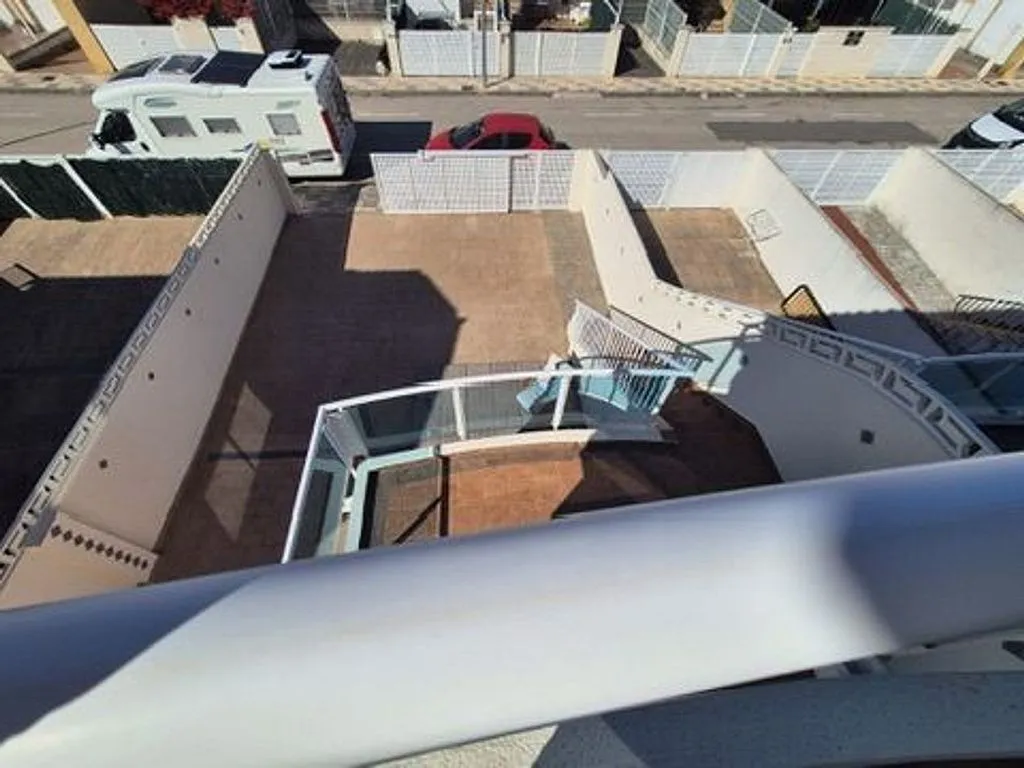 Balcony - Semi-Detached House with Pool in Oliva Nova