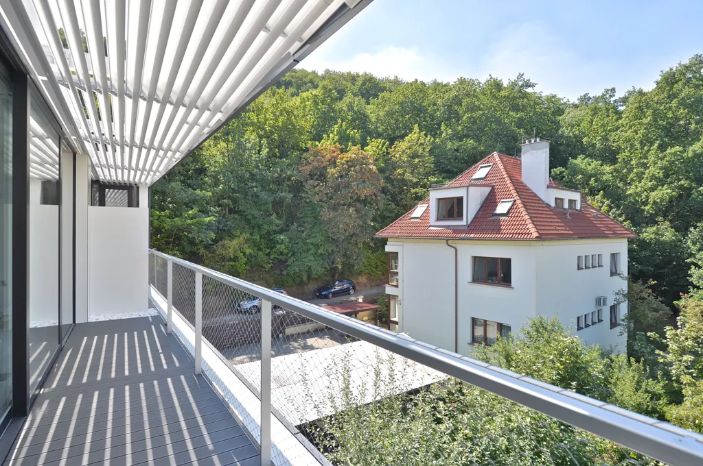 Balcony - 6-bedroom apartment in Prague
