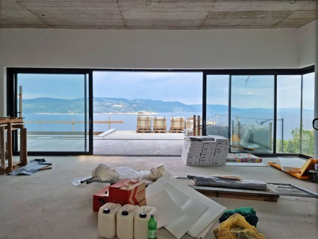 Séjour - Villa with Sea View in Rabac, Istra