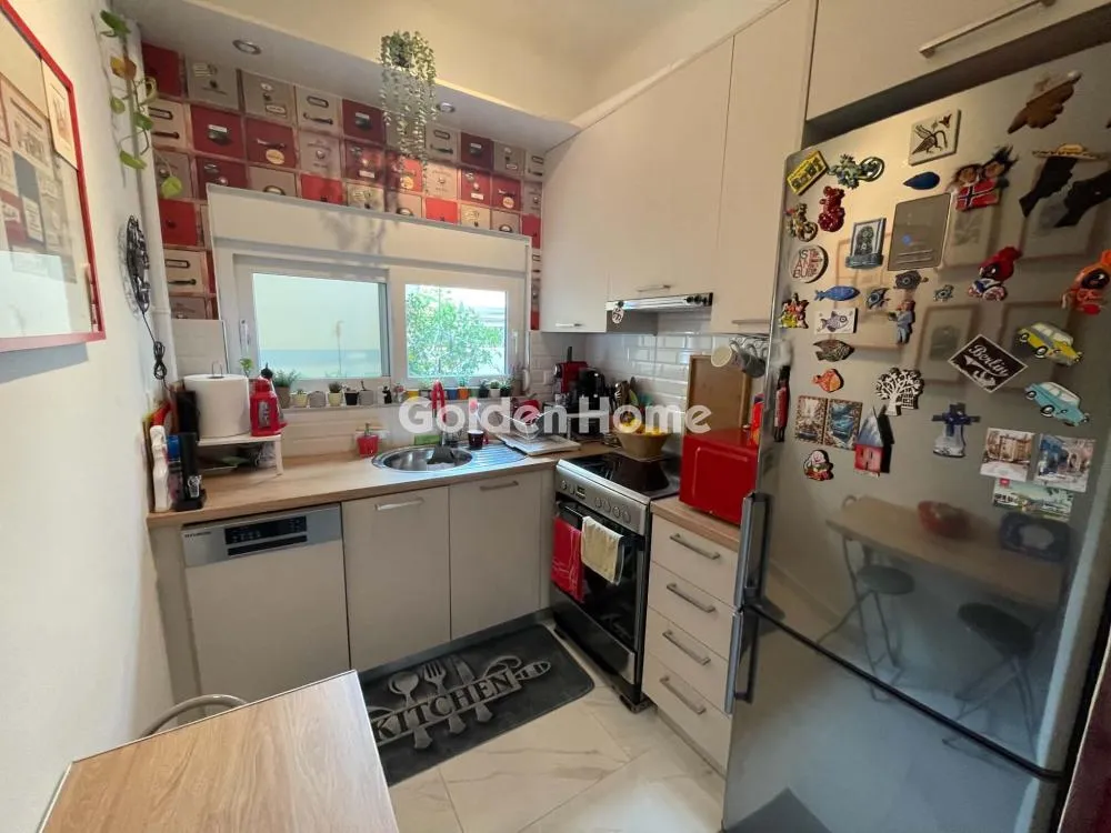 Cuisine - Fully Renovated Flat with Balcony in Kypseli