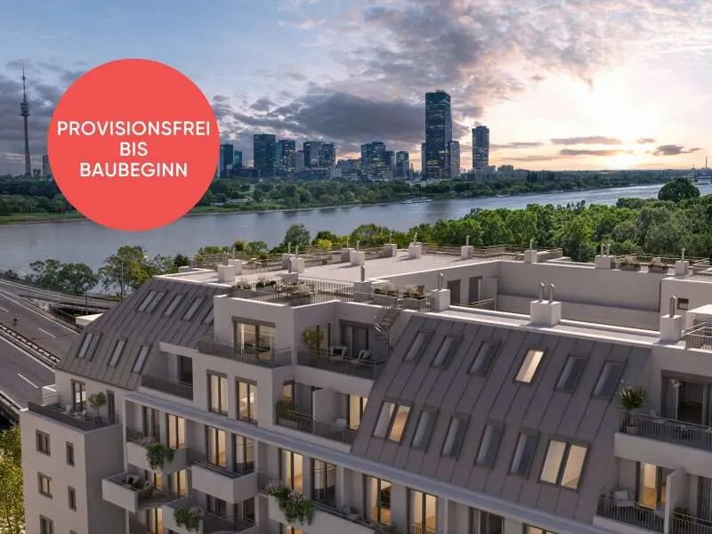 Vista aerea - Modern Apartments with Donau View in Brigittenau