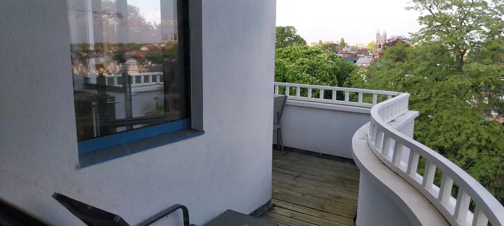 Balcon - Appartement avec Terrasse au Albertpark à Anvers