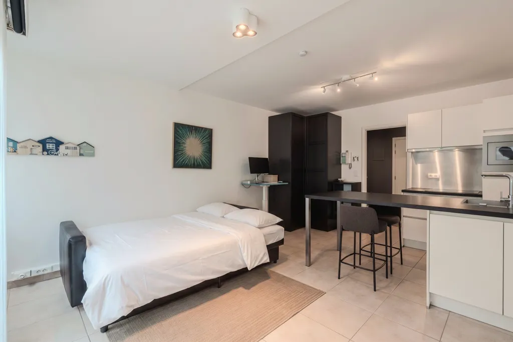Camere da letto - Bright Studio with Terrace in Middelkerke