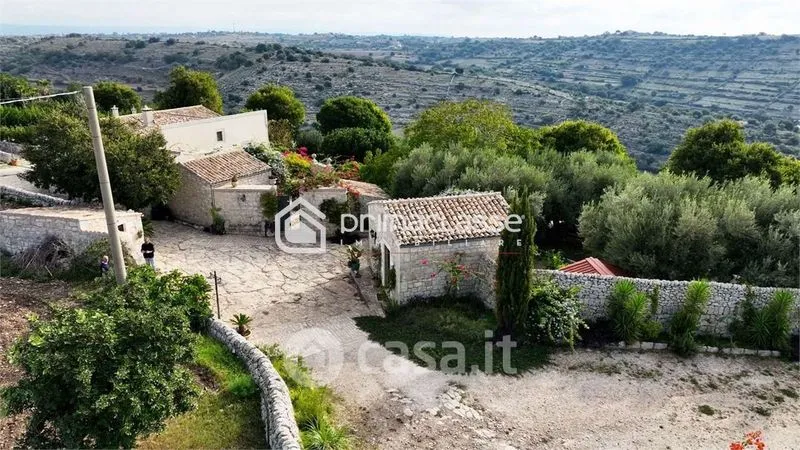 Vista aerea - Restored Casale with Pool in Modica Sorda