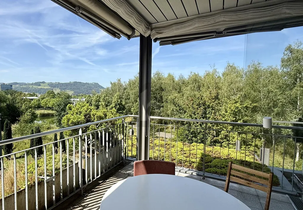 Balcon - Attic Apartment with Studio in Bern