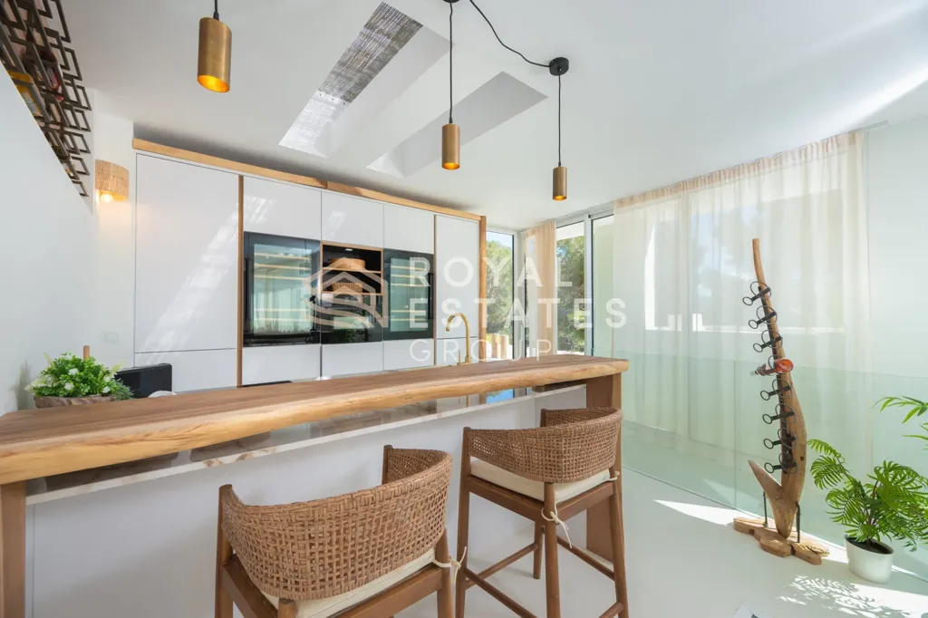 Cuisine - Villa with Panoramic Views in Ibiza