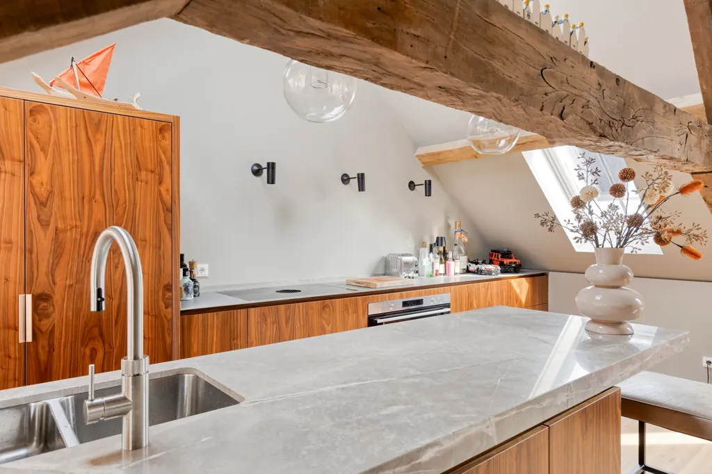 Kitchen - Monumental Penthouse with Dachterras in ’s-Hertogenbosch